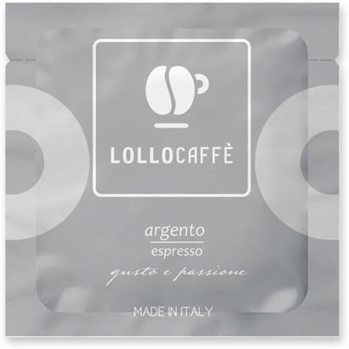 150 Monodosis Cafè 44mm - Argento Espresso - Lollo Caffè