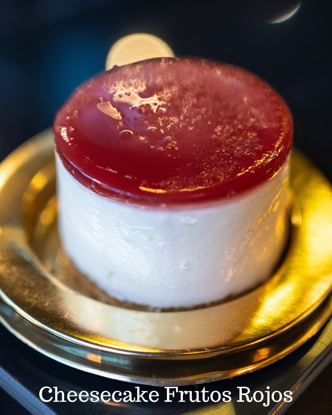 Cheescake frutos rojos 120 gr cada/uno y de 1 kg