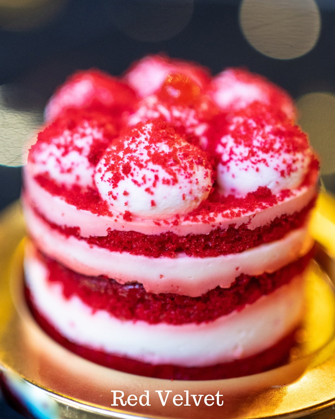 Tarta Mini Red Velvet 120 gr cada/uno y de 1,2 kg