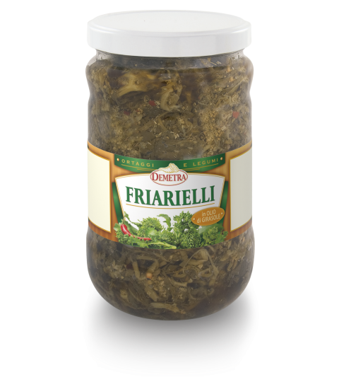 FRIARIELLI EN ACEITE DE GIRASOL