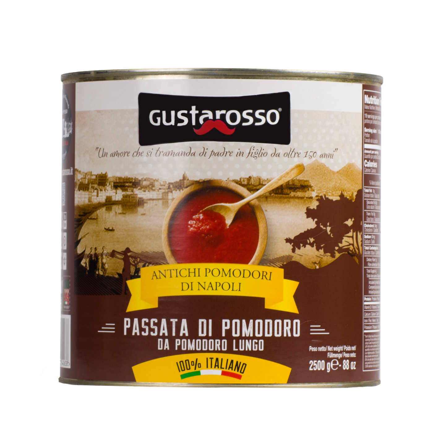 PASSATA DE TOMATE 2,5 KG y 15 kg