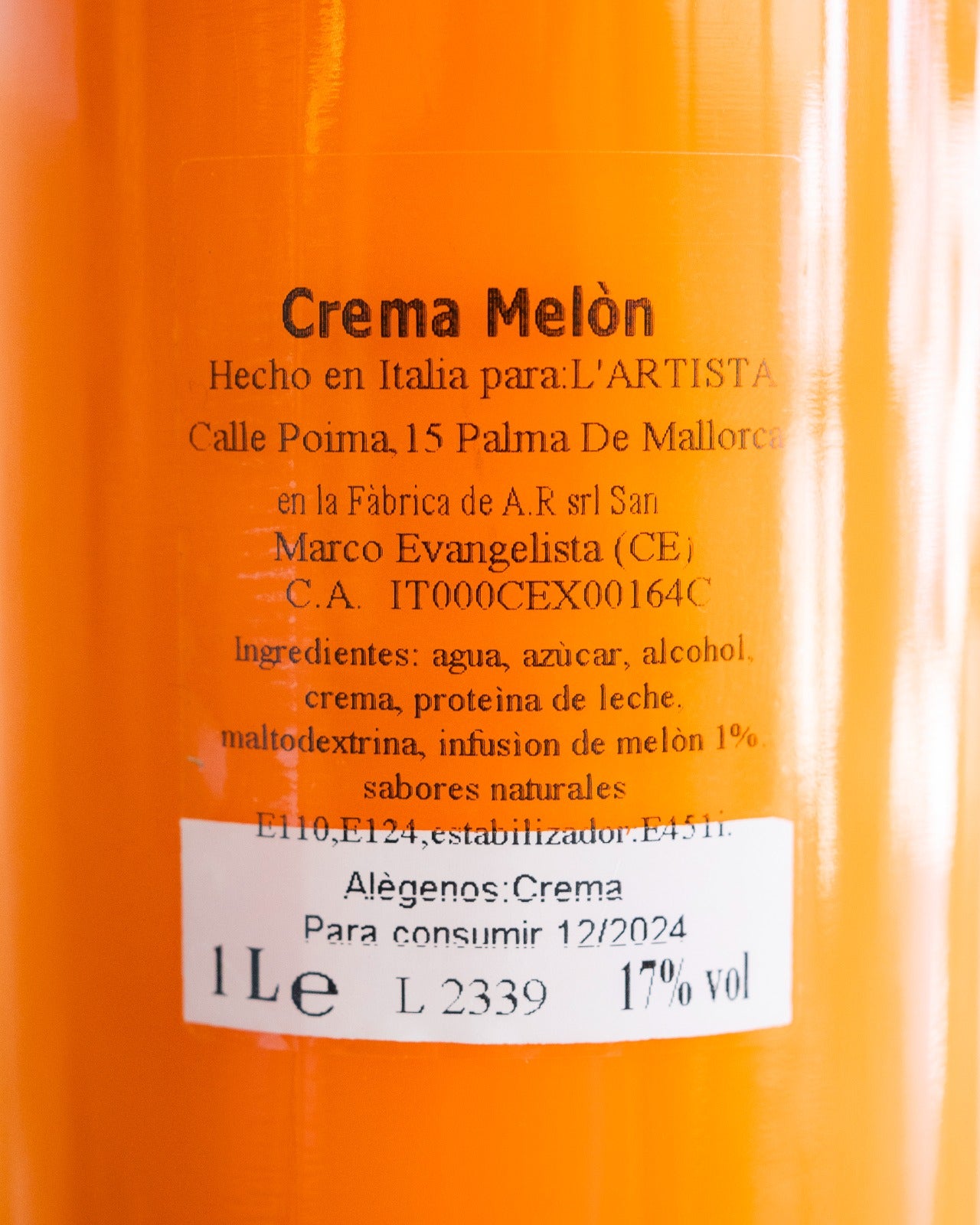 CREMA MELONE - L'ARTISTA MELUCCI 1LT