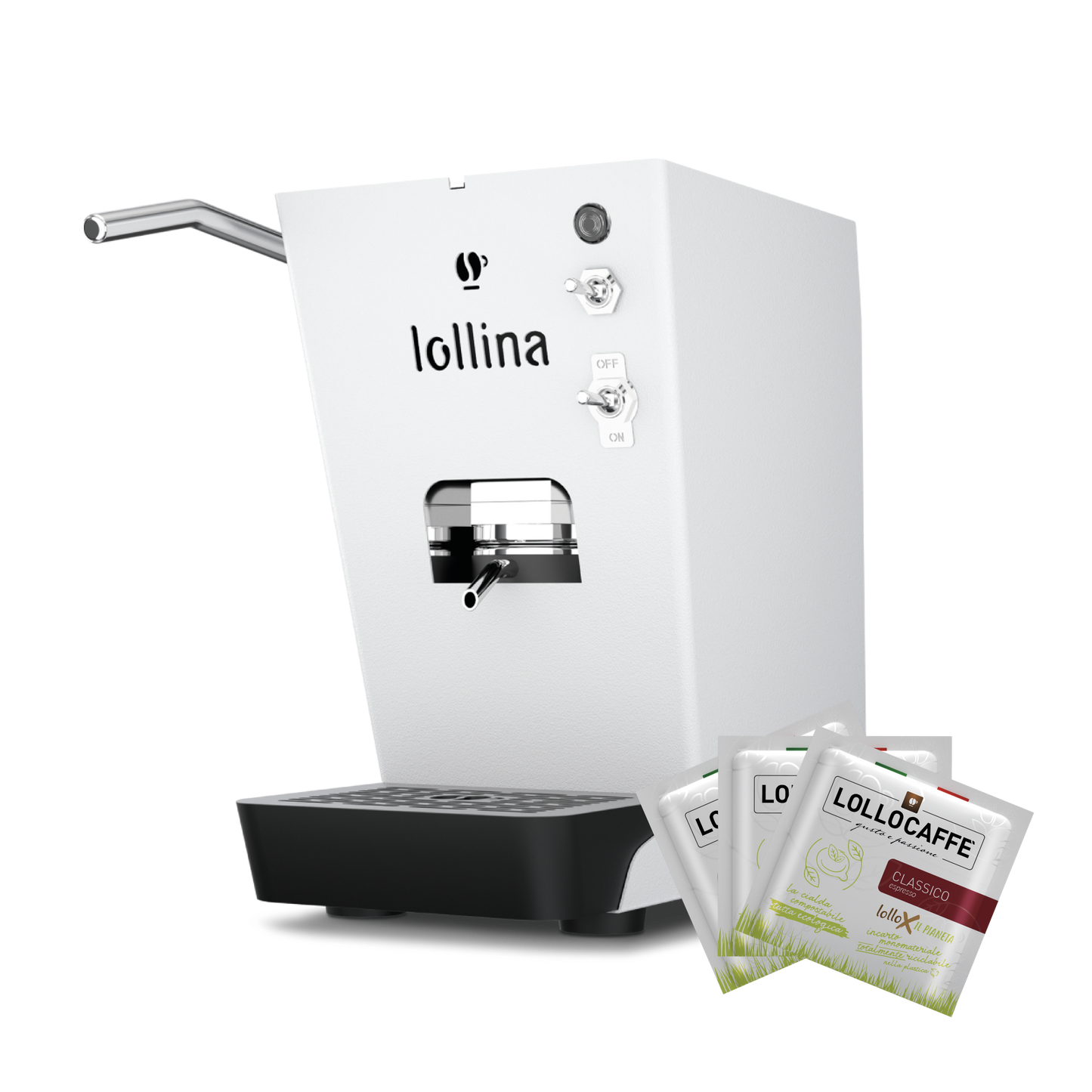 Cafetera Lollina Plus Blanca + 40 Gofres