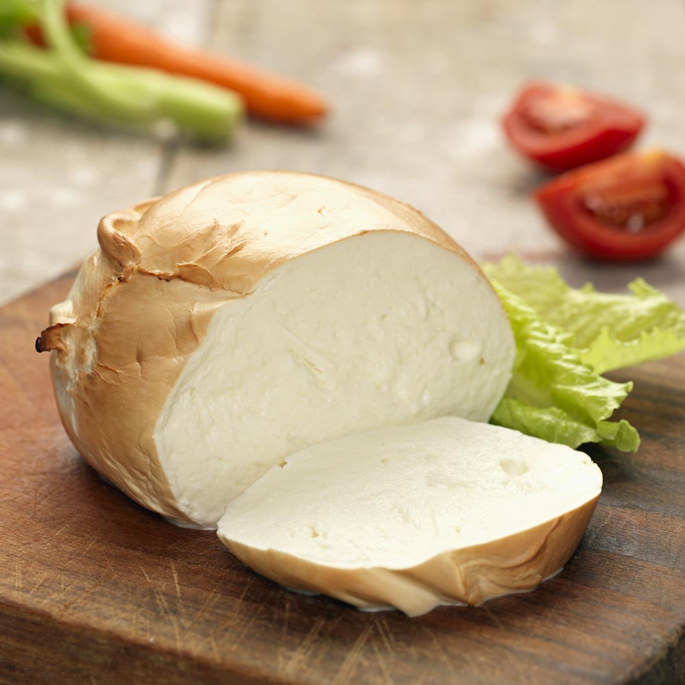 PROVOLA AHUMADA bolas 500 gr - bandejas 8 Ud. - peso neto tot. 4,1 kg