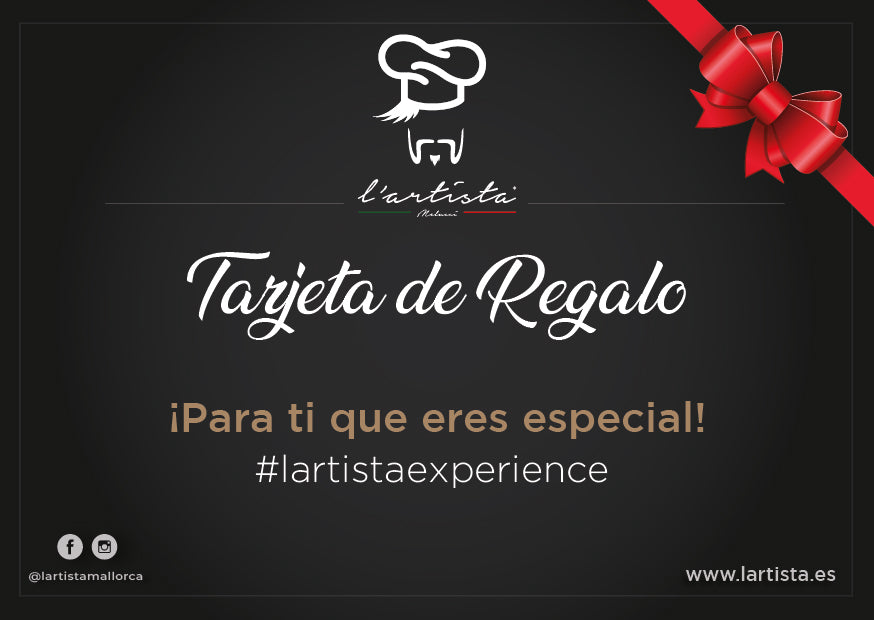 Tarjeta de regalo - L'Artista Store